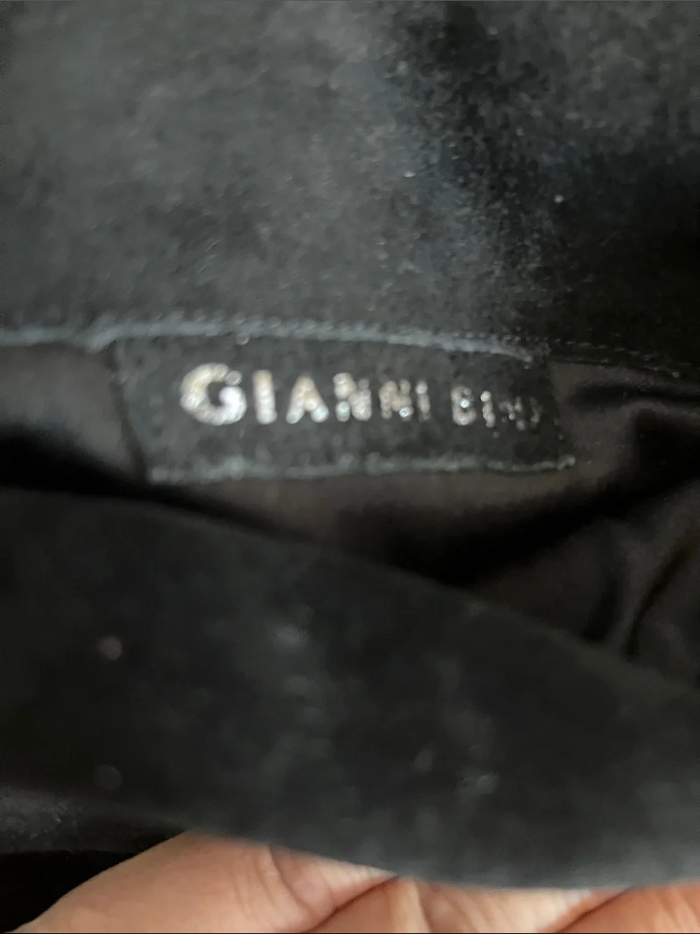 Gianni Bini Black Suede Over-the-Knee Boots